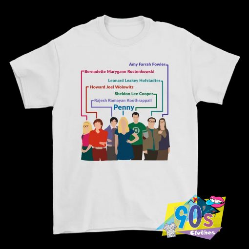Sheldon Cooper And His Friends T Shirt