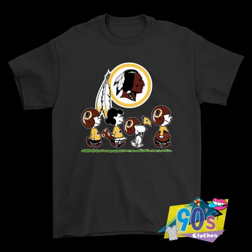 The Peanuts Cheer For The Washington Redskins NFL T Shirt