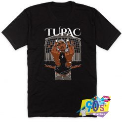 Tupac Me Against The World Middle Finger T Shirt