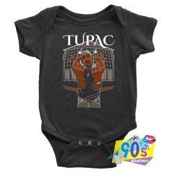 Tupac Me Against The World Rapper Graphic Baby Onesie
