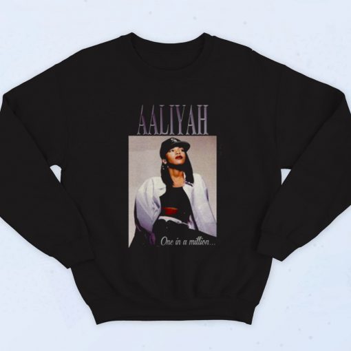 Aaliyah Baby Girl Tribute Fashionable Sweatshirt