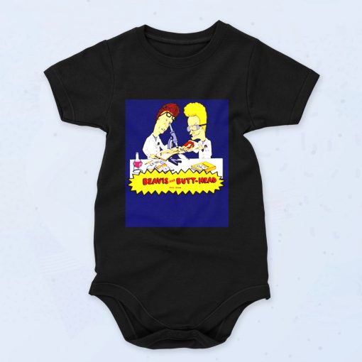 Beavis And Butt Head Science Baby Onesies Style