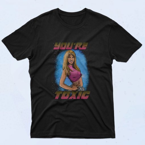 Britney Spears Youre Toxic 90s T Shirt Style