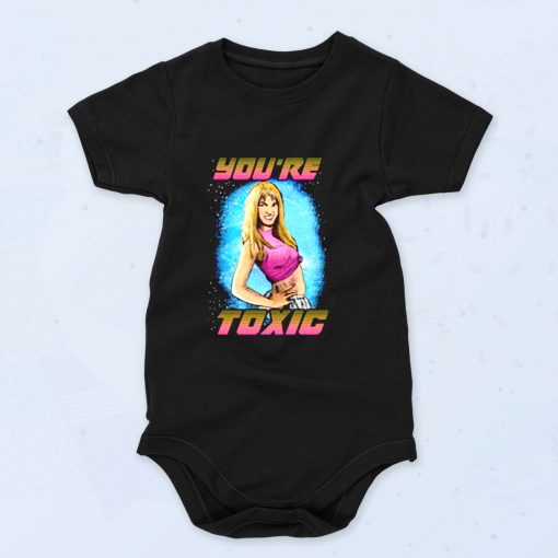 Britney Spears Youre Toxic Baby Onesies Style