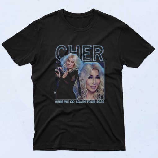 Cher Go Tour Agian 2020 90s T Shirt Style