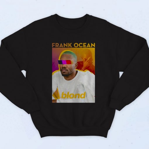 Frank Ocean Blonde Cover Fashionable Sweatshirt