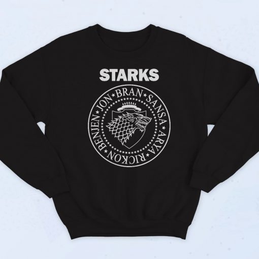 Game Of Thrones Starks Fashionable Sweatshirt