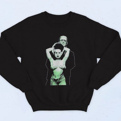 Horror Monster Frankenstein Janet Jackson Fashionable Sweatshirt
