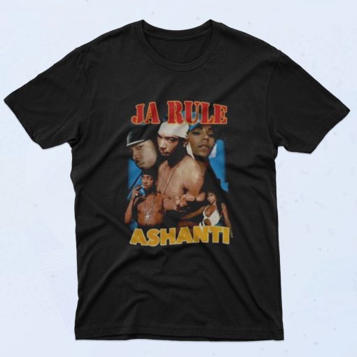 Ja Rule Ashanti 90s T Shirt Style