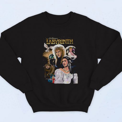 Jim Henson Labyrinth Movie Fashionable Sweatshirt