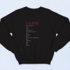 Kendrick Lamar Damn Songlist Fashionable Sweatshirt
