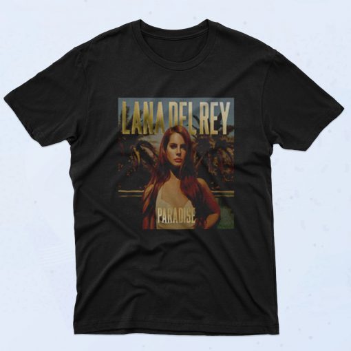 Lana Del Rey Paradise 90s T Shirt Style