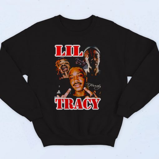 Lil Tracy Black Rapper Fashionable Sweatshirt