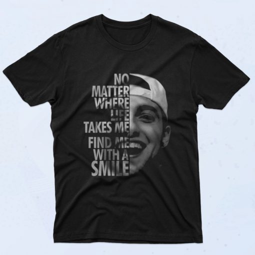 Mac Miller No Matter Where Life Takes Me 90s T Shirt Style