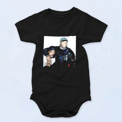 Mike Tyson And Tupac Baby Onesies Style