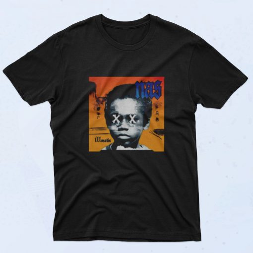 Nas Illmatic Xx Classic Hip Hop 90s T Shirt Style