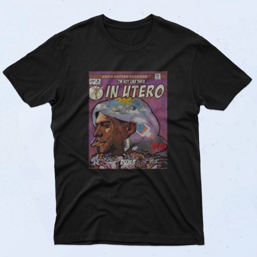 Nirvana In Utero Comic 90s T Shirt Style