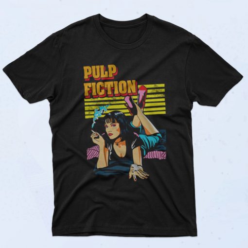 Pulp Fiction Uma Thurman 90s T Shirt Style