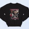 Roddy Ricch Black Rapper Photoshoot Fashionable Sweatshirt