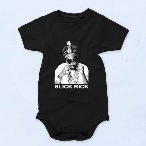 Slick Rick Oldskool Rapper Baby Onesies Style