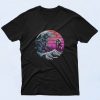 The Great Wave Off Evangelion 90s T Shirt Style