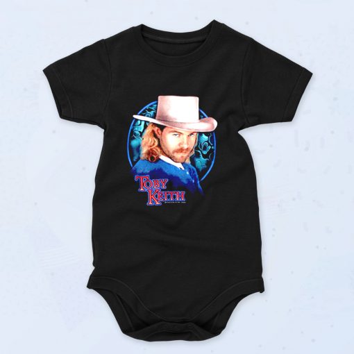 Toby Keith Does That Blue Moon Shine Baby Onesies Style