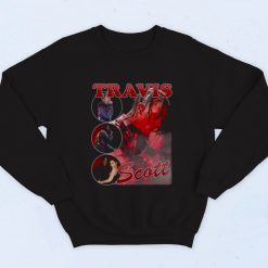 Travis Scott Hip Hop Rapper Fashionable Sweatshirt
