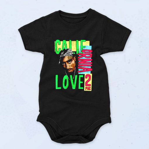 Tupac California Love 2pac Shakur Baby Onesies Style