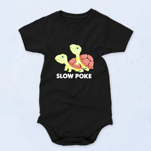 Turtle Slow Poke Baby Onesies Style