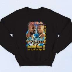 Vintage 90s Wba Holyfield Vs Tyson Fashionable Sweatshirt