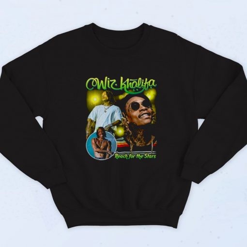 Wiz Khalifa Reach For The Stars Fashionable Sweatshirt