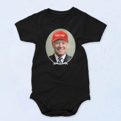 Joe Biden Wearing Hat Custom Unisex Baby Onesie