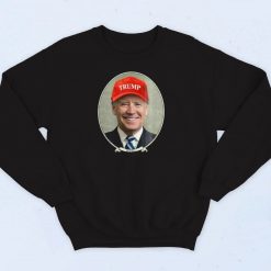 Joe Biden Wearing Hat Sweatshirt