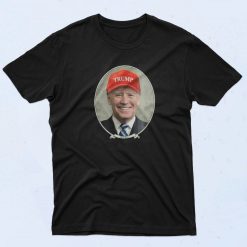 Joe Biden Wearing Hat Vintage Style T Shirt