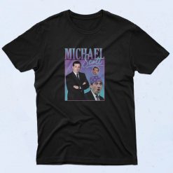 Michael Scott Homage Vintage Movie T Shirt