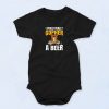 I Could Really Gopher A Beer Cute Baby Onesie