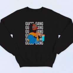 Lil Pump Gucci Gang 90s Sweatshirt Fashion