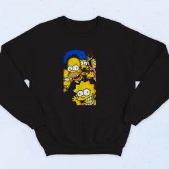 Lovers Movie All Characters The Simpsons Family 90s Sweatshirt Fashion