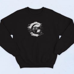 Moon Goddess Wicca 90s Sweatshirt Fashion