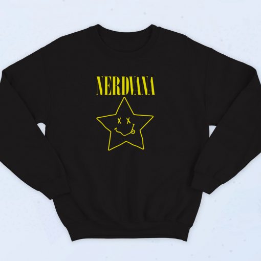Nerdvana 90s Sweatshirt Fashion
