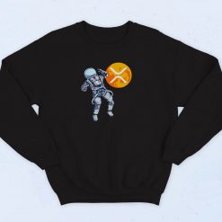 Xrp Ripple Astronaut To The Moon 90s Sweatshirt Fashion