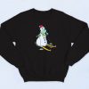 Snowman Mask Christmas Sweatshirt