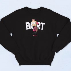 Bart Simpson Metalica Sweatshirt