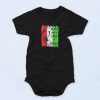 Christmas Color Soccer Baby Onesie