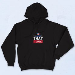 America Land That I Love Graphic Hoodie