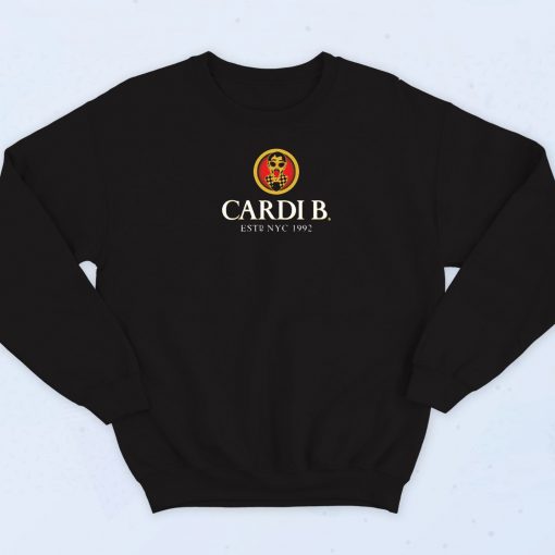 Cardi B Bacardi Retro Sweatshirt