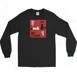 Gigi and More Kitties in Red Box Long Sleeve Shirt