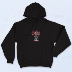 The Mighty Distressed Flying Art Hoodie