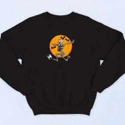 Soccer Skeleton Halloween Sweatshirt