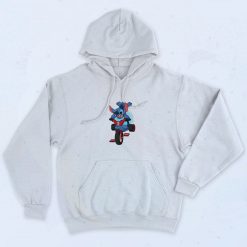 Stitch Bicycle Funny Hoodie